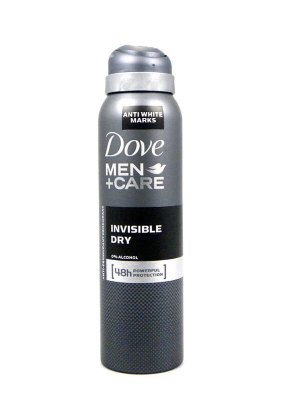 Desodorante Dove Spray Hombre Invisibly Dry
