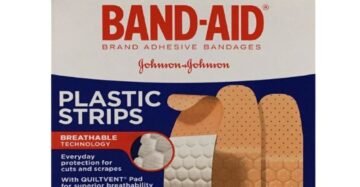 Vendaje Band Aid Bandage Strip Reg.