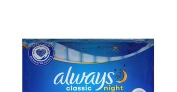 Toallas Always Classic Noche