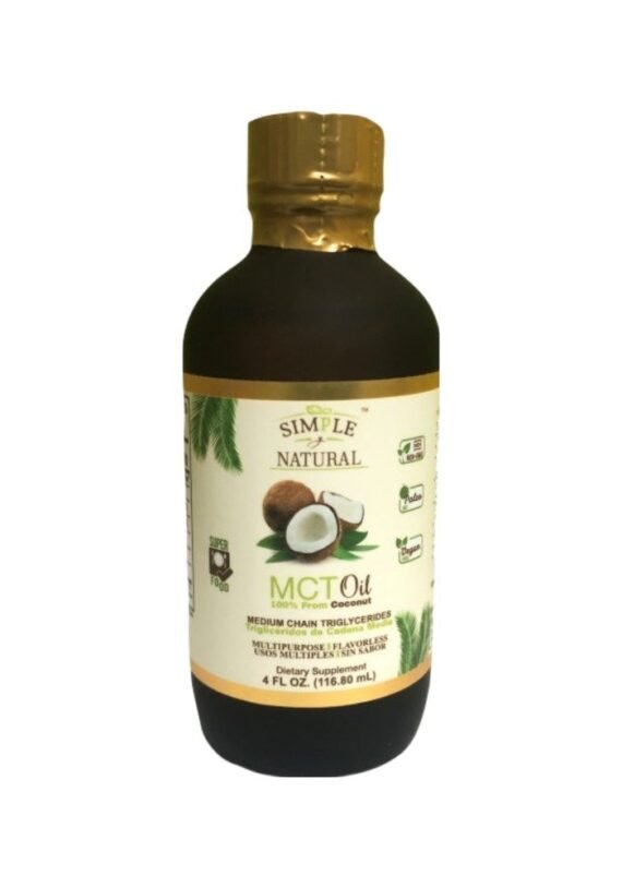 Aceite Simple y Nauralt MCT Aceite Coco