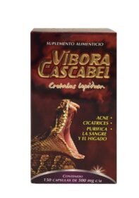 Cápsulas Nutrimed Vibora Cascabel