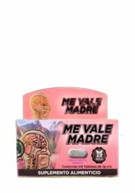 Tabletas Nutrimed Me Vale Madre Reg.