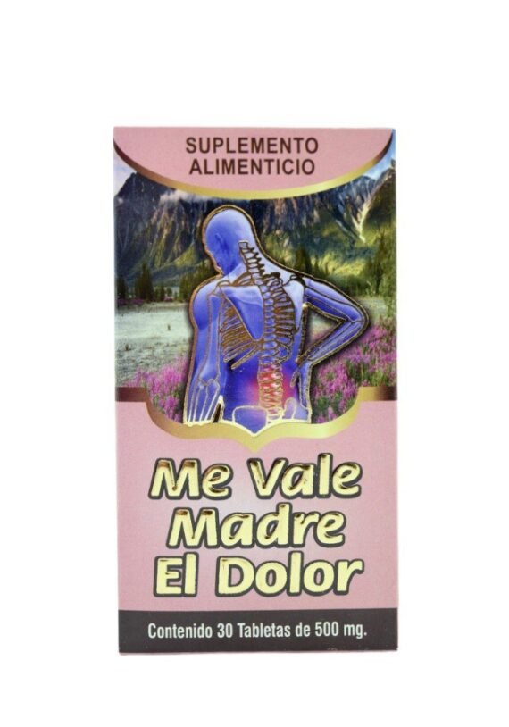 Tabletas Nutrimed Me Vale Madre DOLOR