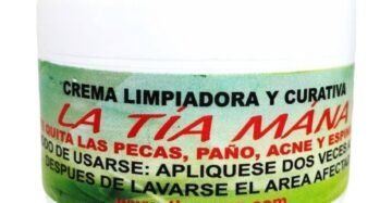 Crema La Tia Mana Limpiadora Curativa
