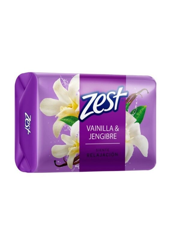 Jabon Zest VAINILLA Jengibre