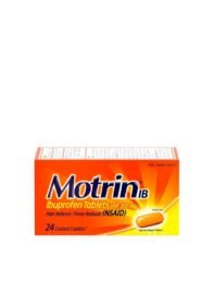 Cápsulas Motrin Ibuprofen Pain Alivio