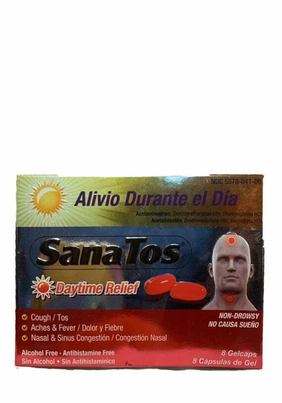 Cápsulas SanaTos Multi Sintomas DIA