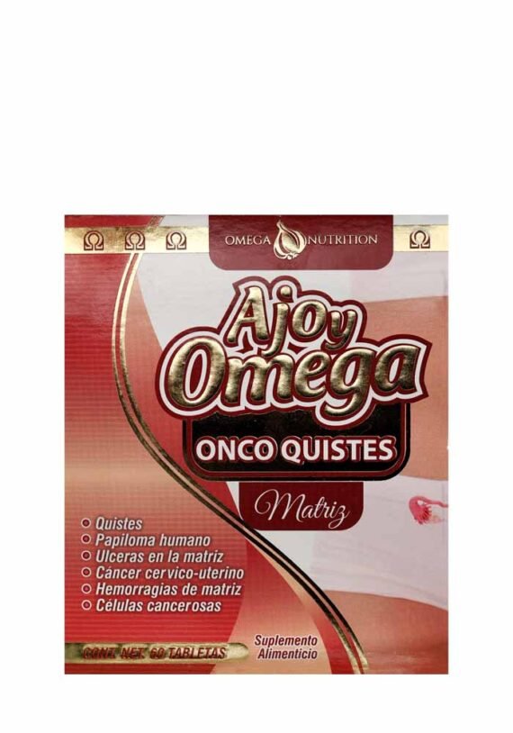 Tabletas ON Ajo Omega Onco QuisTes Matriz