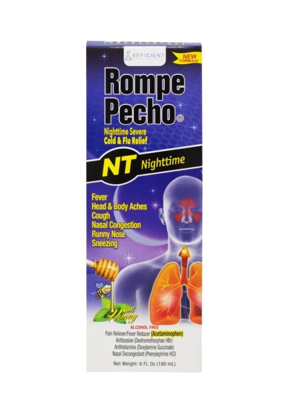 Jarabe Rompe Pecho NT Resfriado Nocturno Gripe