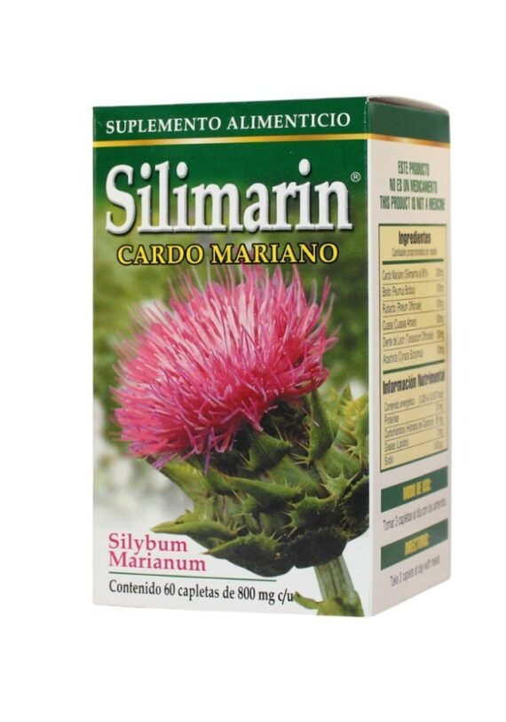 Cápsulas NP Silimarin Cardo Mariano