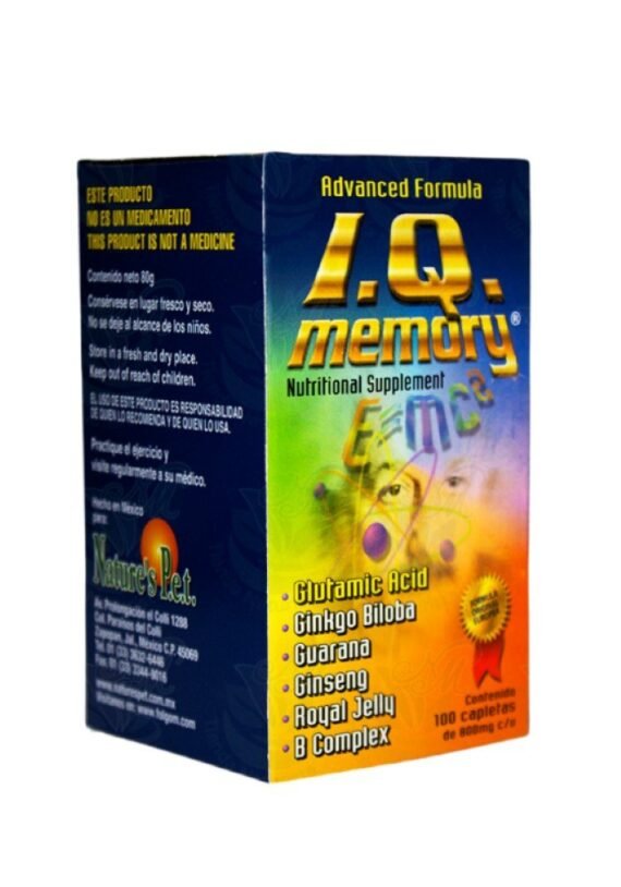 Cápsulas NP IQ Memory