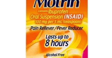 Liquido Motrin Dolor Infantil Fiebre PEQUEÑO