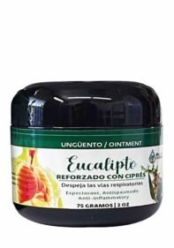 Unguento Natural de Mexico Eucalipto Reforzado Cipres