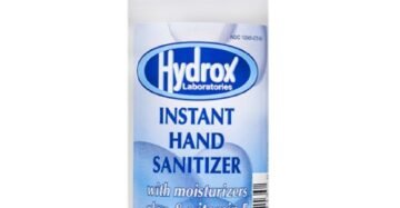 Gel Hydrox Hand Sanitizer Aloe Vit E
