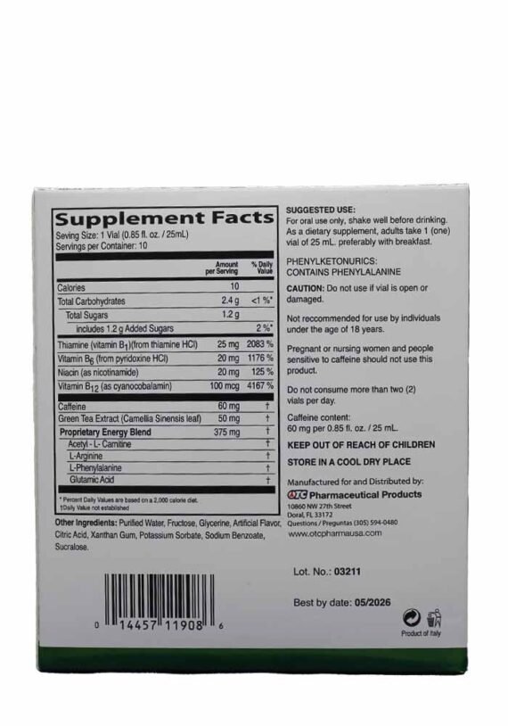 Vial OTC Neurobion Energia - Image 2