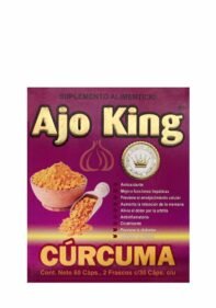 Cápsulas PDM Ajo King Curcuma Ajo