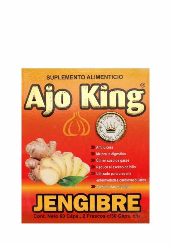 Cápsulas PDM Ajo King Jengibre
