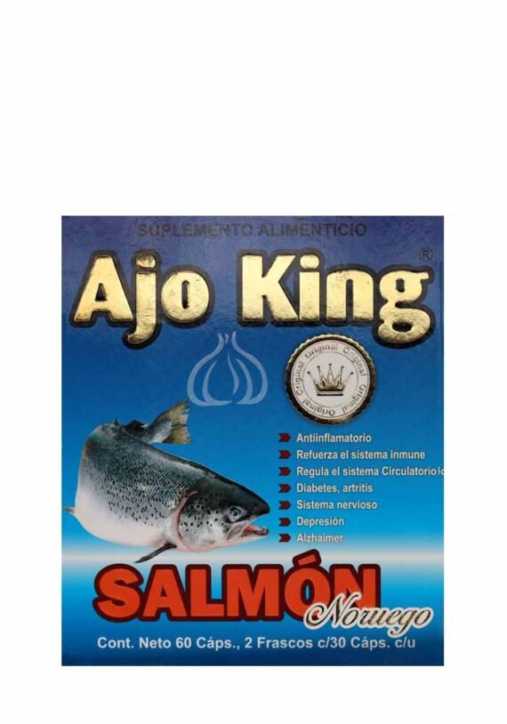 Cápsulas PDM Ajo King Salmon Noriego