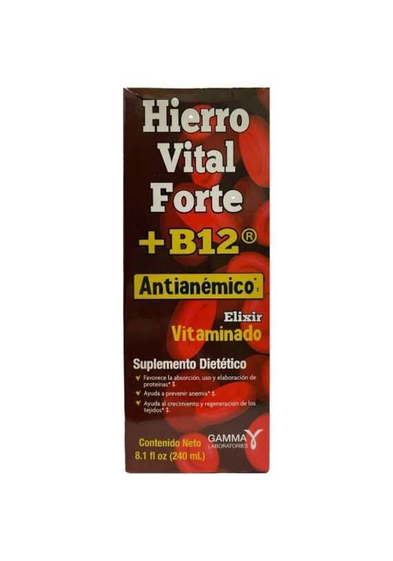 Jarabe Gamma Hierro Vital Forte B12