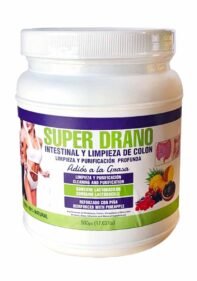 Fibra Natural de Mexico Super Drano Limpieza Purificasion Colon