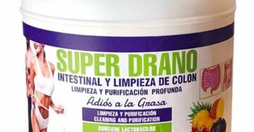 Fibra Natural de Mexico Super Drano Limpieza Purificasion Colon
