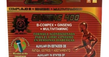 Vial GV Shot B Ginseng Complejo B