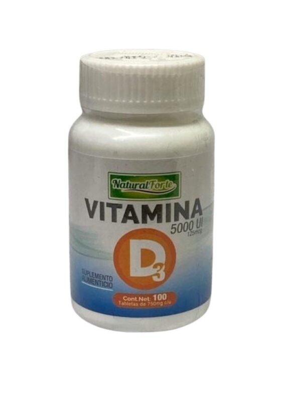 Tabletas NF Vitamina D3 5000ui