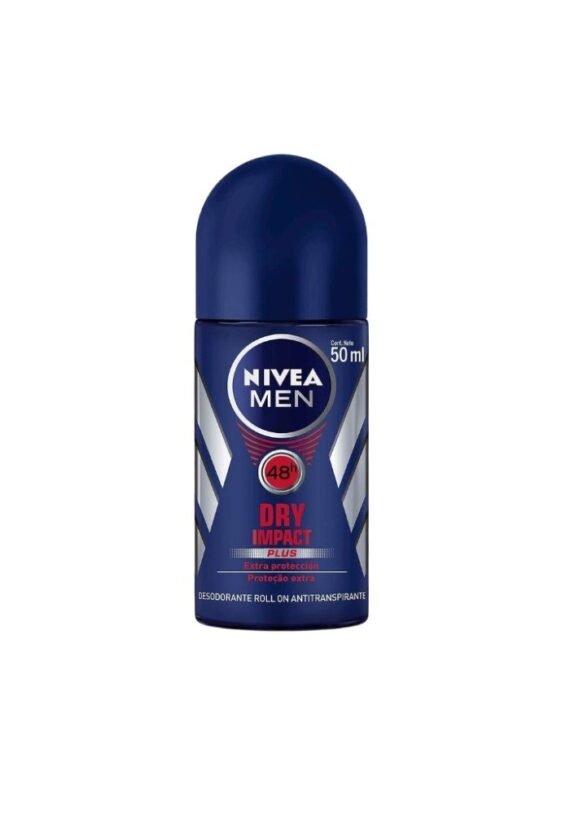 Desodorante Nivea Hombre Roll On Dry Impact