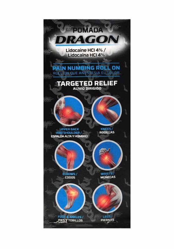 Pomada Dragon Lidocaine Adormecimiento del dolor - Image 3