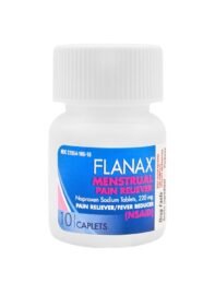 Cápsulas Flanax Menstrual Pain Reliever