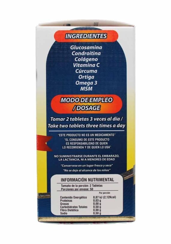 Tabletas PMM Artri King AK Forte Ortiga Omega3 Reg - Image 4
