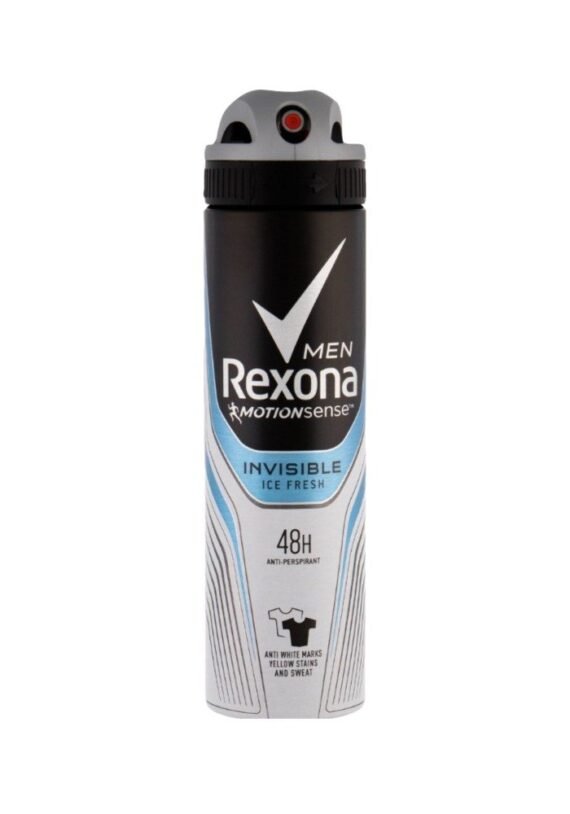 Desodorante Rexona Hombre Aerosol Invisible Ice