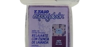 Jabon T.TAiO 2en1 Esponjabon Lavanda