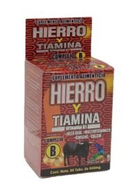 Tabletas LFDS Hierro Thiamina