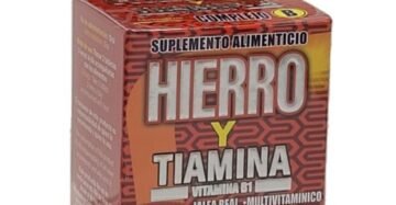 Tabletas LFDS Hierro Thiamina