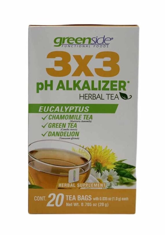 Té GreenSide 3X3 Manzanilla Diente Leon Té Verde Eucalipto