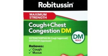 Cápsulas Robitussin DM Cough Pecho Desconjestion
