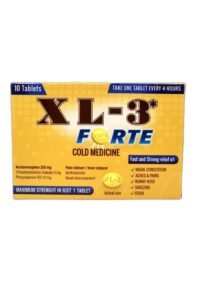 Tabletas XL-3 Forte Medicina para el resfriado