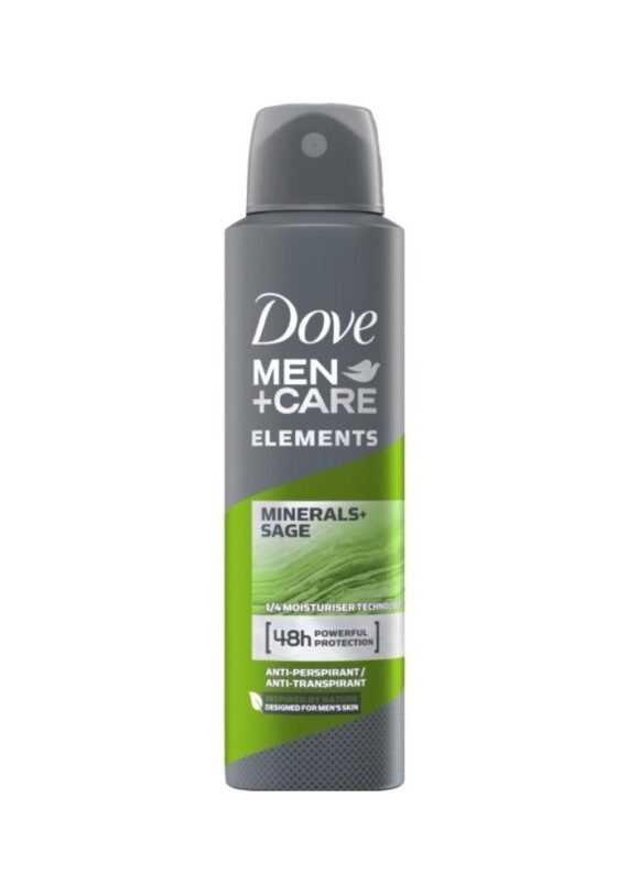Desodorante Dove Spray Hombre Minerals Salvia
