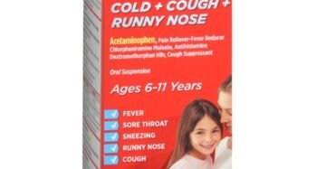 Líquido Tylenol Tos Niños – Alivio de Secreción Nasal y Malestar