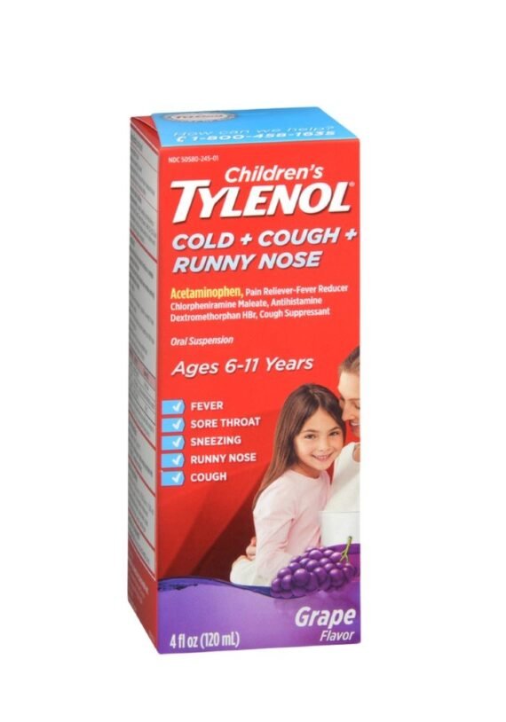 Liquido Tylenol Tos para Niños Secreción nasal