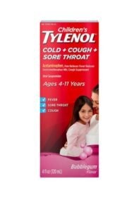 Liquido Tylenol Tos para Niños Garganta
