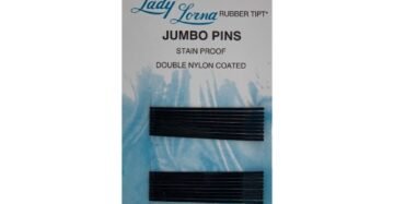 Card Lady Lorna Bob Pins 7cm JUMBO