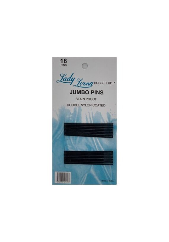 Card Lady Lorna Bob Pins 7cm JUMBO