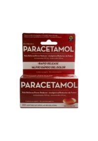 Cápsulas Belmora Paracetamol Acetaminophen 325mg