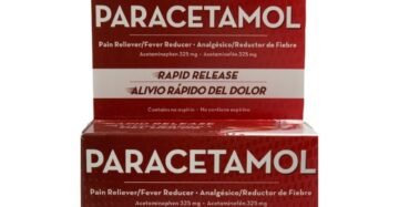 Cápsulas Belmora Paracetamol Acetaminophen 325mg