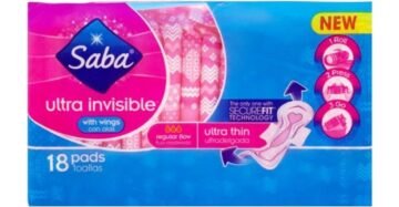 Toallas Saba Ultra Invisible Ultradelgada Flujo Reg