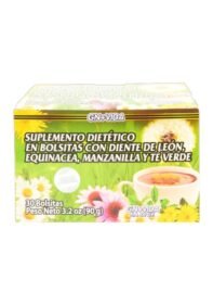 Té GN+Vida Diente Leon Equinacea Manzanilla Té Verde