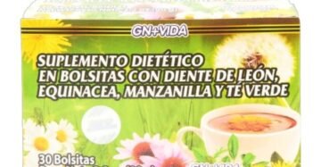 Té GN+Vida Diente Leon Equinacea Manzanilla Té Verde