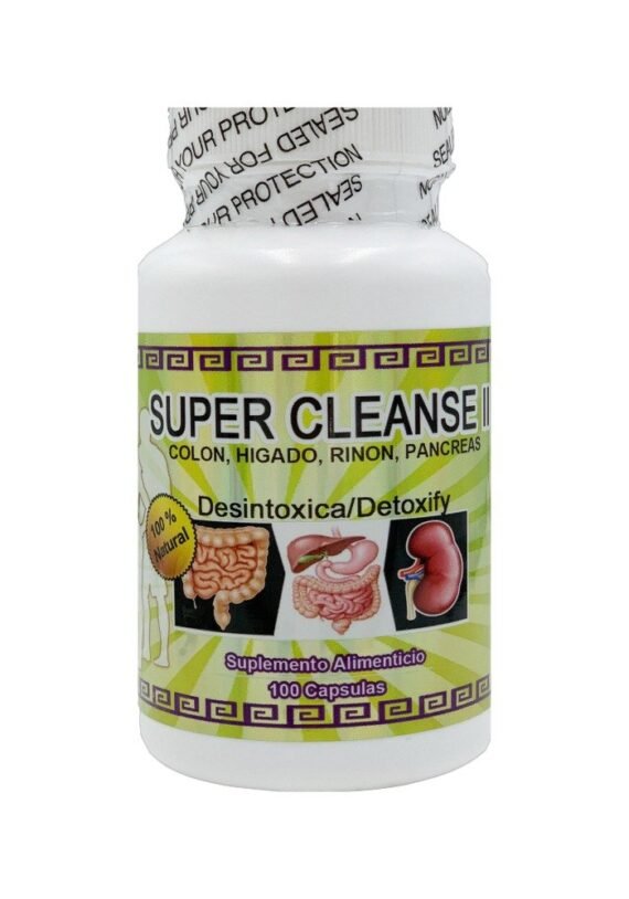 Cápsulas BM Super Cleanse II Desentoxica